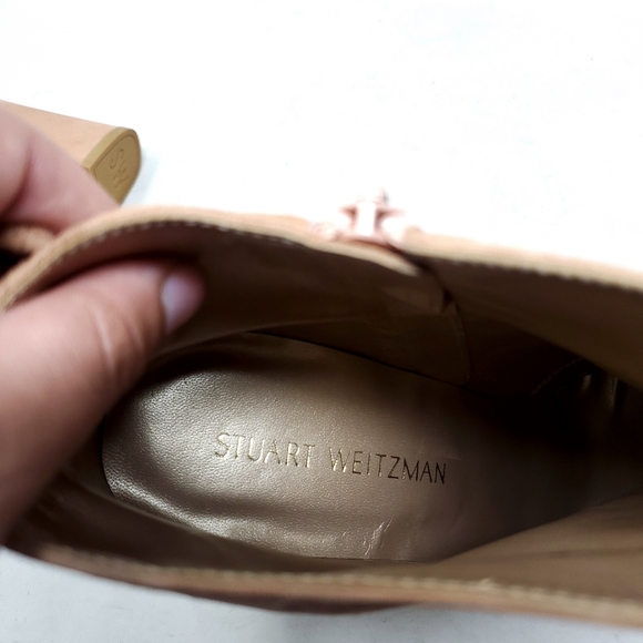 Stuart Weitzman Grandiose Blush Pink Suede Boots - Picture 12 of 12